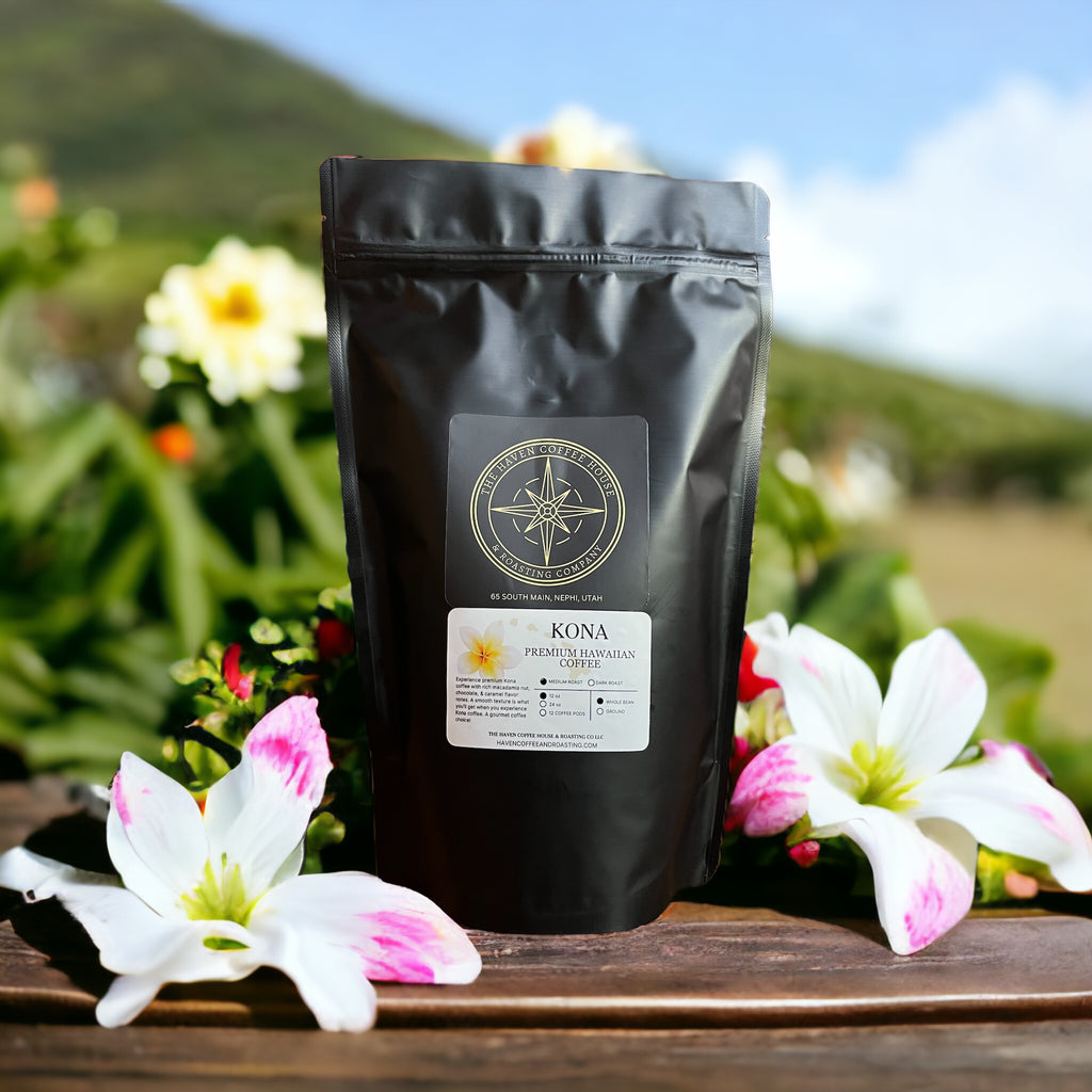100% Kona Medium Roast Coffee Beans (12 oz)