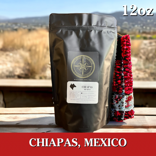 Chiapas Mexico Medium Roast Coffee Beans (12 oz)