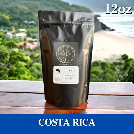 Costa Rica Medium Roast Coffee Beans (12 oz)