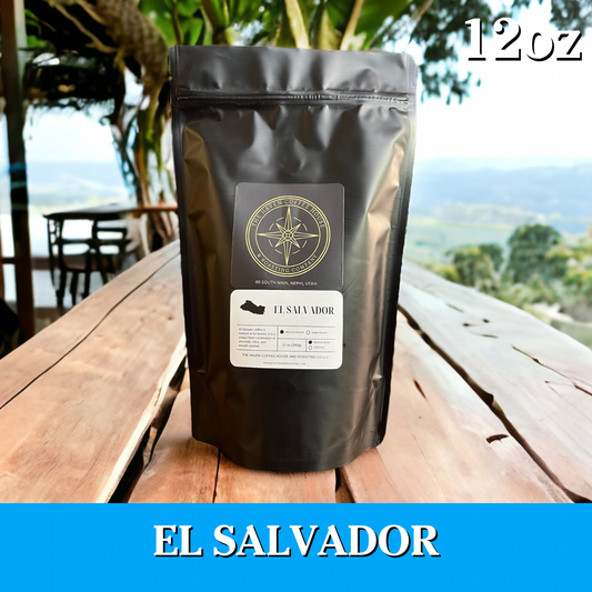 El Salvador Dark Roast Coffee Beans (12 oz)