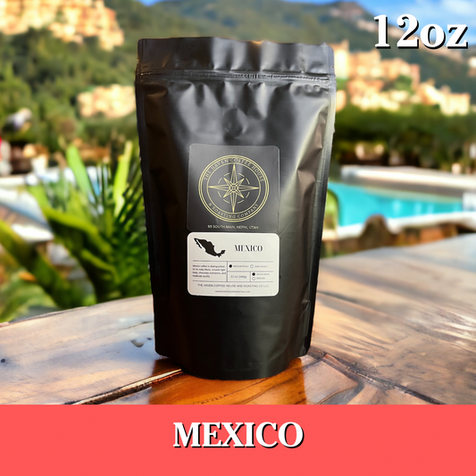 Mexico Medium Roast Coffee Beans (12 oz)
